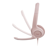 LOGITECH H390 różowy 981-001281 - 1110326 - zdjęcie 4